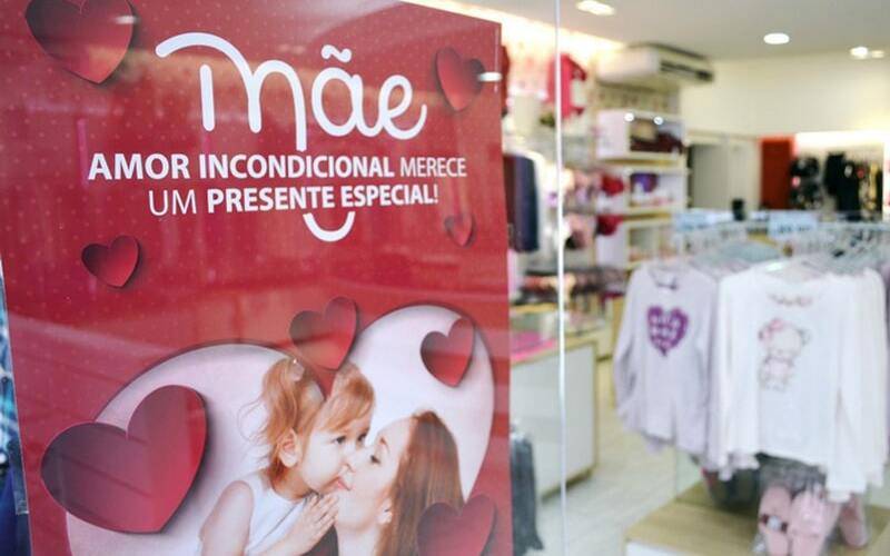 126,9 milhões de consumidores devem ir às compras para o Dia das Mães