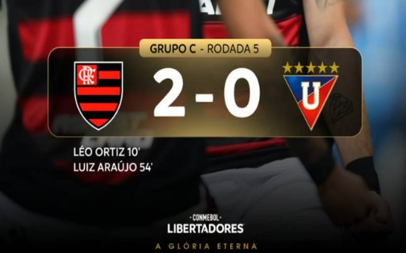 Fla derrota LDU e fica perto da vaga nas oitavas da Libertadores