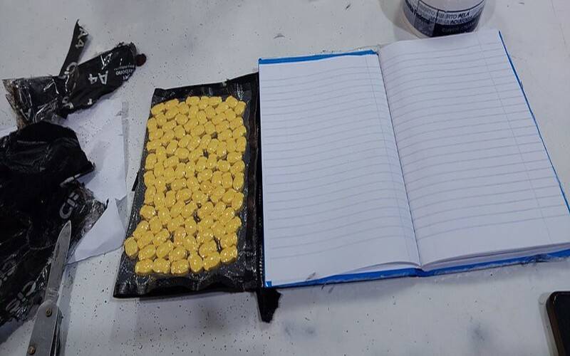 Receita Federal apreende comprimidos de ecstasy escondidos em air fryer em transportad