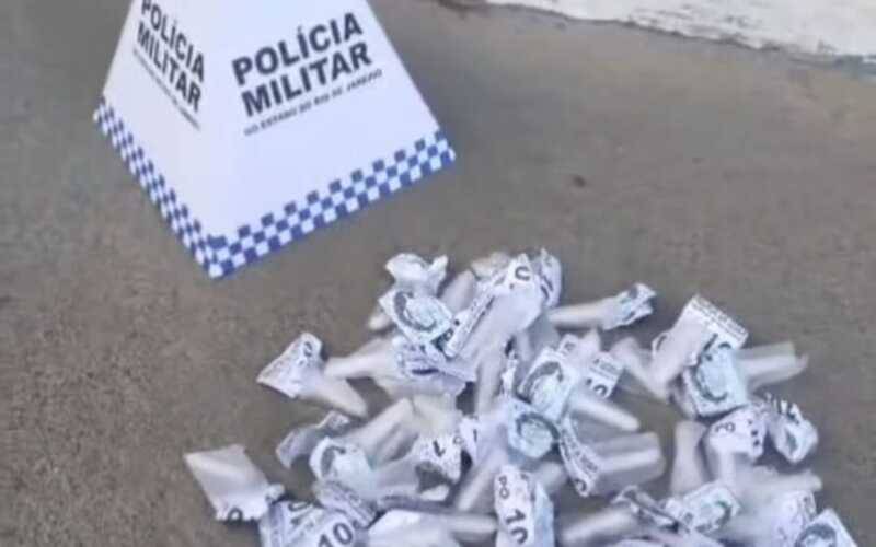 PM apreende drogas no Quitandinha e Corrêas