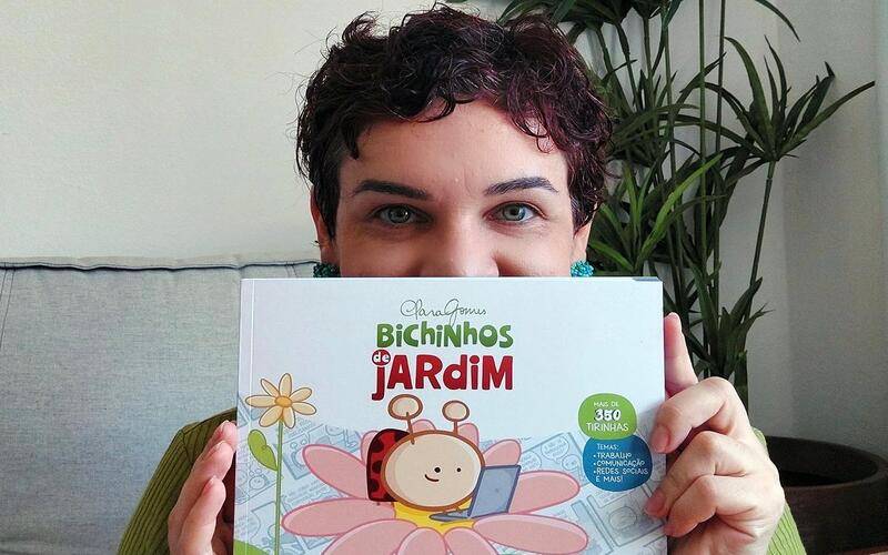 Ilustradora de coluna infantil no jornal “O Globo” é destaque em oficina para crianças