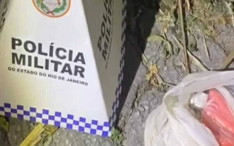 PM apreende drogas no Quitandinha