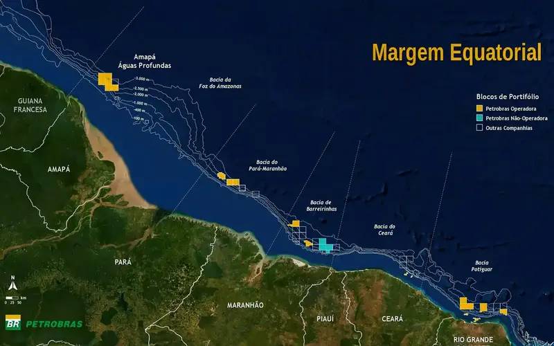 Saiba como se formaram a Margem Equatorial e o petróleo da região