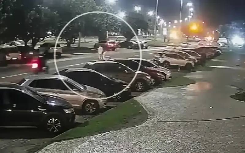 Foto: Câmera de segurança Rio de Janeiro