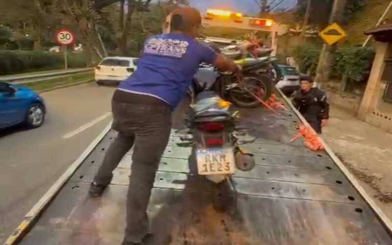 Operação Grau Zero apreende 17 motos irregulares na cidade