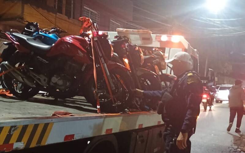 Quase 250 motos barulhentas apreendidas neste ano 
