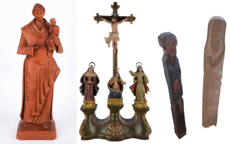 Exposição de arte sacra com peças raras e centenárias homenageia Corpus Christi em Ita
