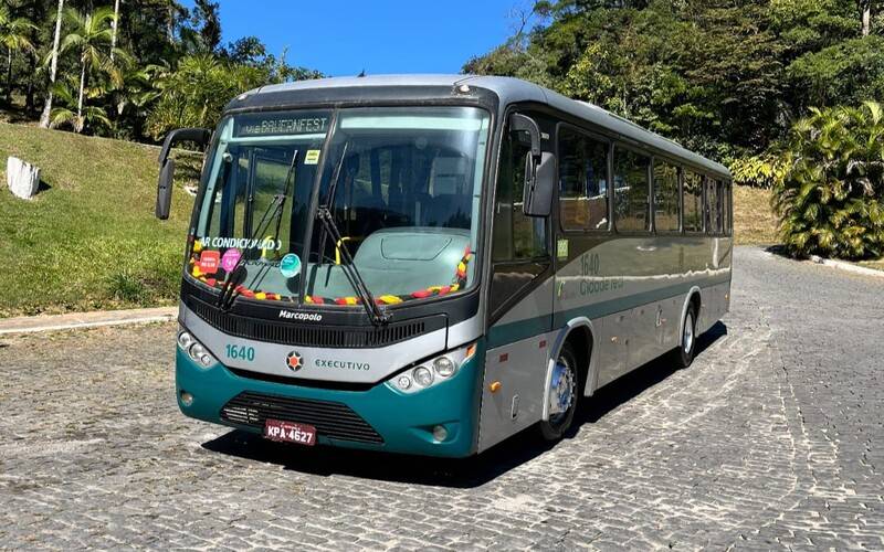 Passageiros podem contar com 75 linhas de ônibus via Bauernfest em Petrópolis