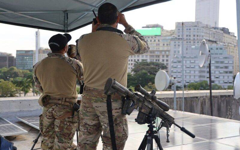 Polícia Federal mobiliza atiradores de elite para segurança da Cúpula do Brics