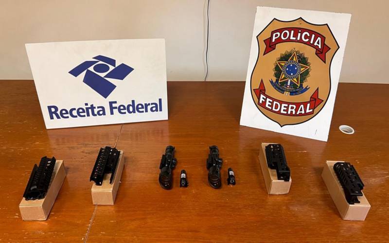 PF e RF prendem homem em flagrante por importação ilegal no RJ