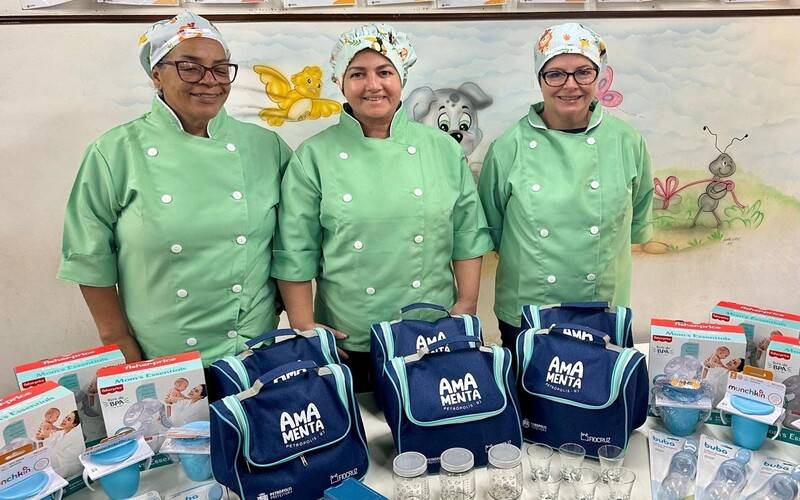 Capacitações do Projeto Amamenta serão realizadas em quatro Centros de Educação Infant