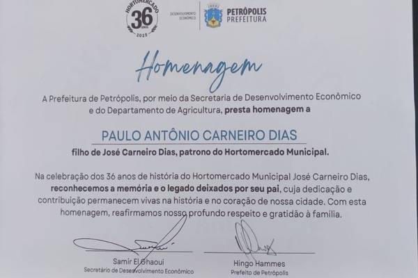Foto: Diário de Petrópolis