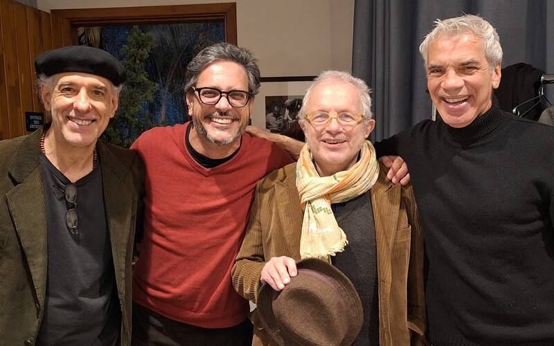 Marcos Amorim, Lúcio Mauro Filho, Sergio Saraceni e Celso Fonseca - Foto: Pablo Savall