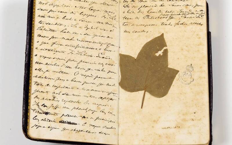MPF acompanha restauração de 38 cadernetas de viagem do Imperador D. Pedro II no Museu