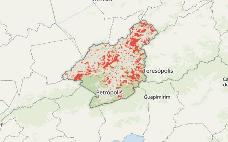 Em quase quatro décadas, Petrópolis perde mais de 15 mil hectares por queimadas