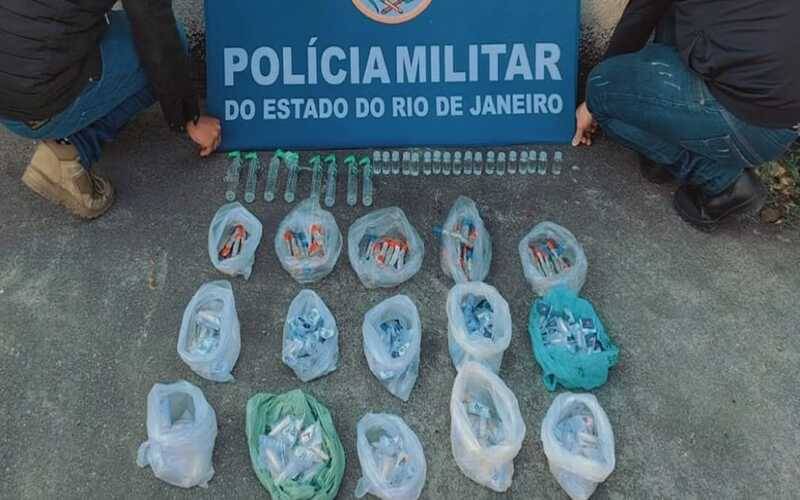 PM apreende drogas no Vicenzo Rivetti