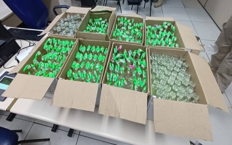 BR-040: PRF apreende mais de mil frascos de 