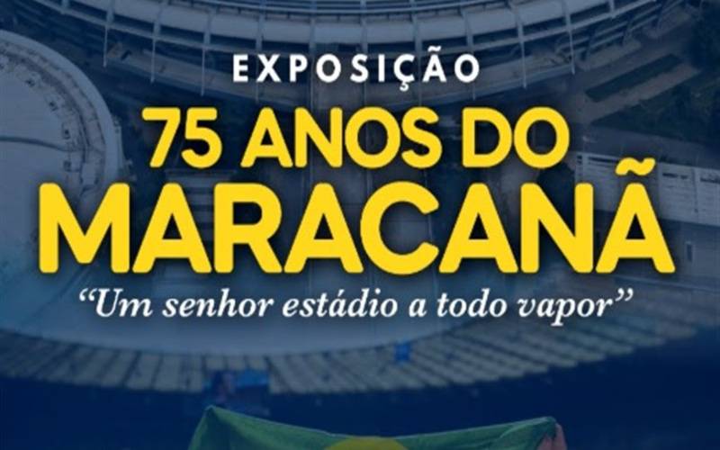 Palácio Tiradentes recebe exposição inédita sobre os 75 anos do Maracanã