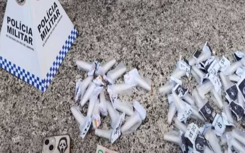 PM apreende drogas em Corrêas e no Bingen