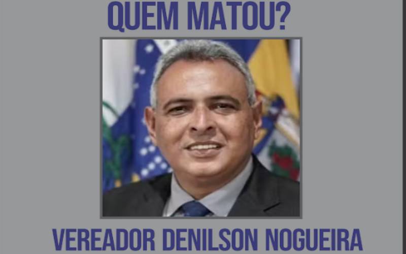 Disque Denúncia pede informações sobre os envolvidos na morte de vereador em Paty de A