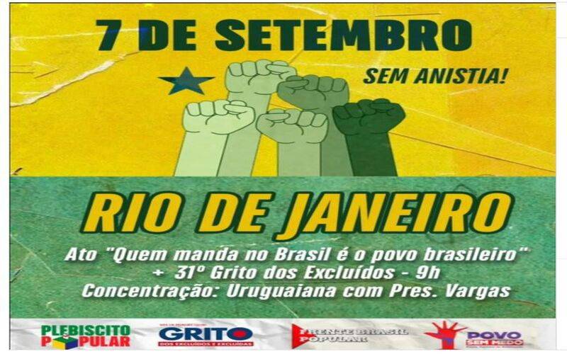 Profissionais da educação estadual são convocados para participar do Grito dos Excluíd