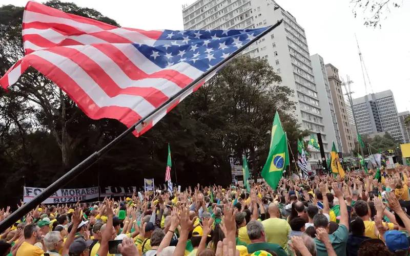 Bandeira dos EUA é 