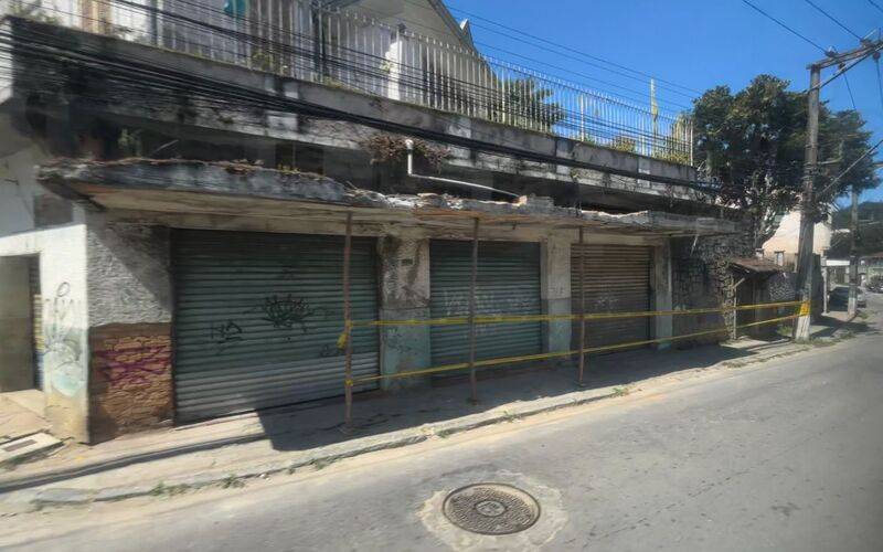 Marquise interditada pela Defesa Civil na Mosela preocupa pedestres