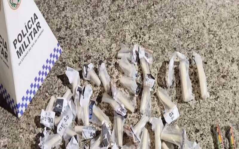 PM apreende drogas no Bingen