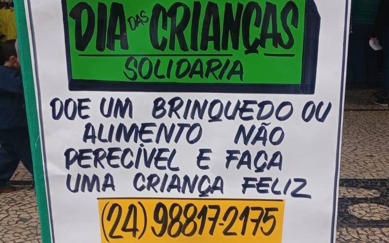 Campanha de arrecadação para o Dia das crianças é iniciada no Centro
