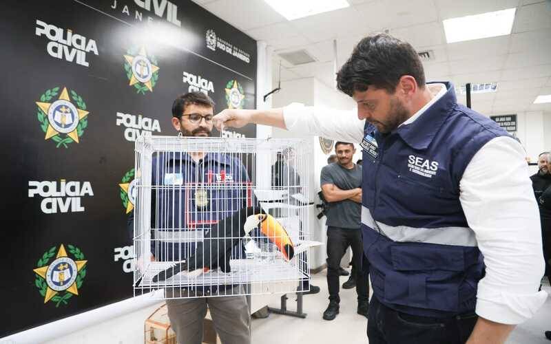 Força-Tarefa do Governo do Estado contra tráfico de animais já conduziu 17 pessoas à d