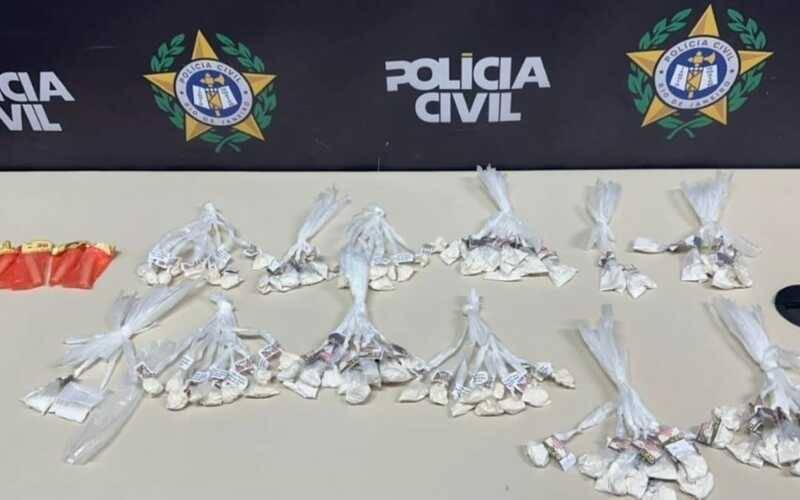 Ação conjunta: entorpecentes apreendidos na Posse