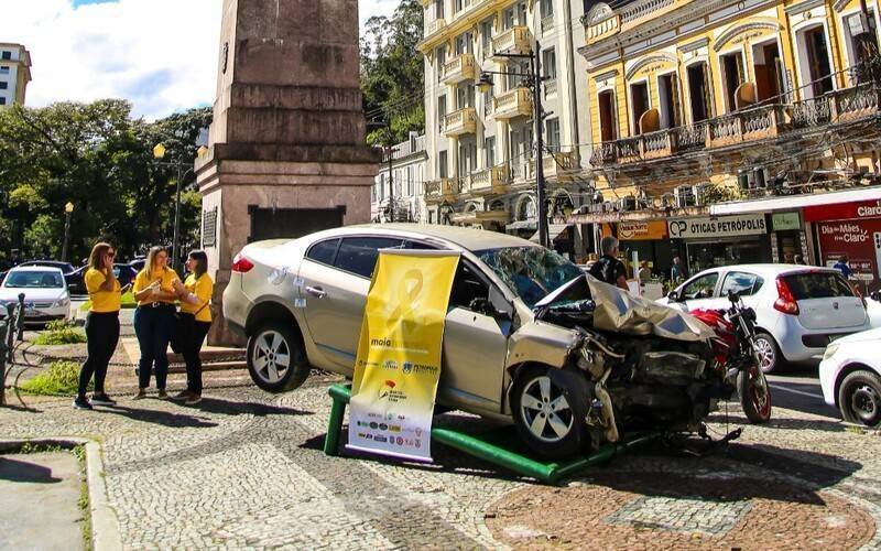 Mais de 150 acidentes de trânsito na cidade, aponta ISP