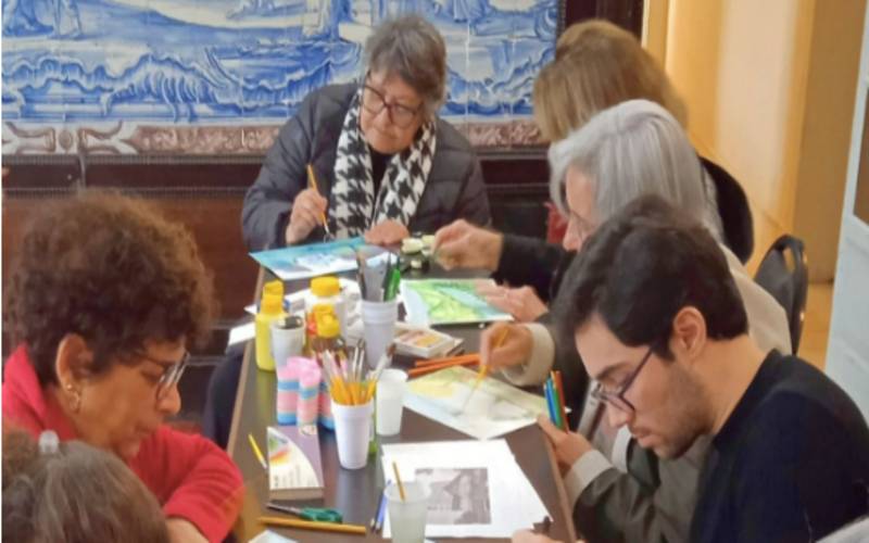 Oficina de Pintura do Museu Imperial fez parte da programação da 19ª Primavera dos Mus