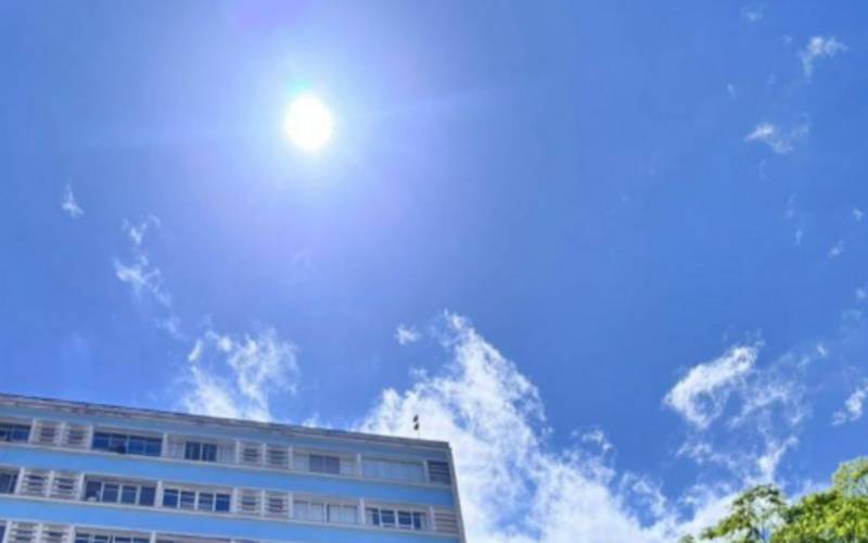 Semana começa com máxima de 26°C e previsão de chuva na quinta-feira