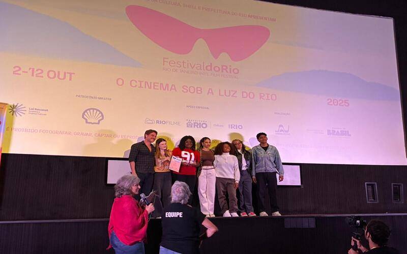 Filme produzido por alunos do Colégio Estadual Dom Pedro II é exibido no Festival do R