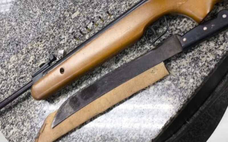 Pedro do Rio: homem preso por posse irregular de arma de fogo