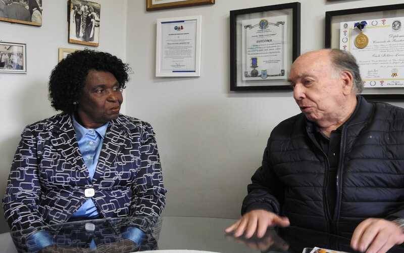 Deputada federal  Benedita da Silva visita Petrópolis
