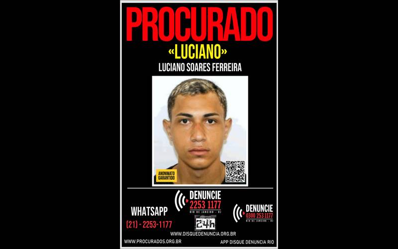 Disque Denúncia pede informações sobre o principal suspeito de agredir violentamente s