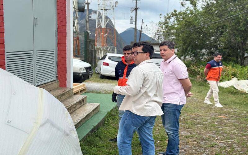 Petrópolis avança na prevenção de desastres com a instalação do radar meteorológico Ba