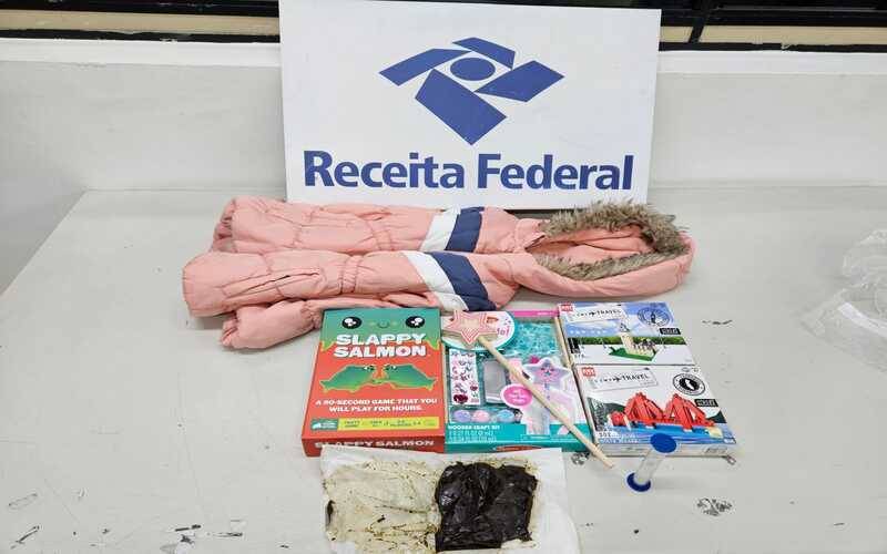 Receita Federal apreende haxixe em encomenda internacional no Aeroporto do Galeão