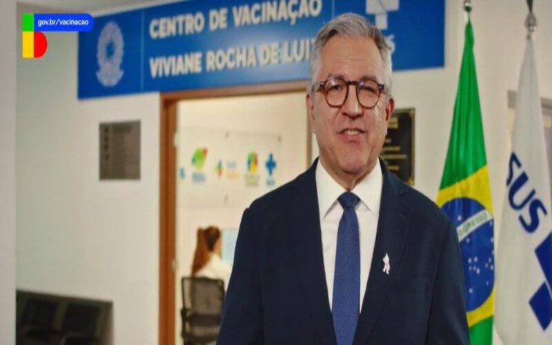 Ministro da Saúde convoca o Brasil, em rede nacional, para o Dia D de multivacinação n