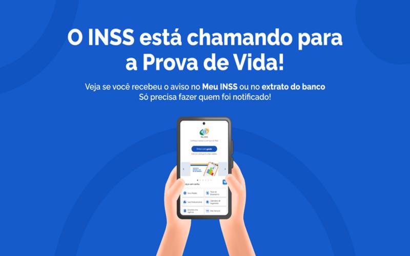 INSS notifica quatro milhões de pessoas para fazer a Prova de Vida