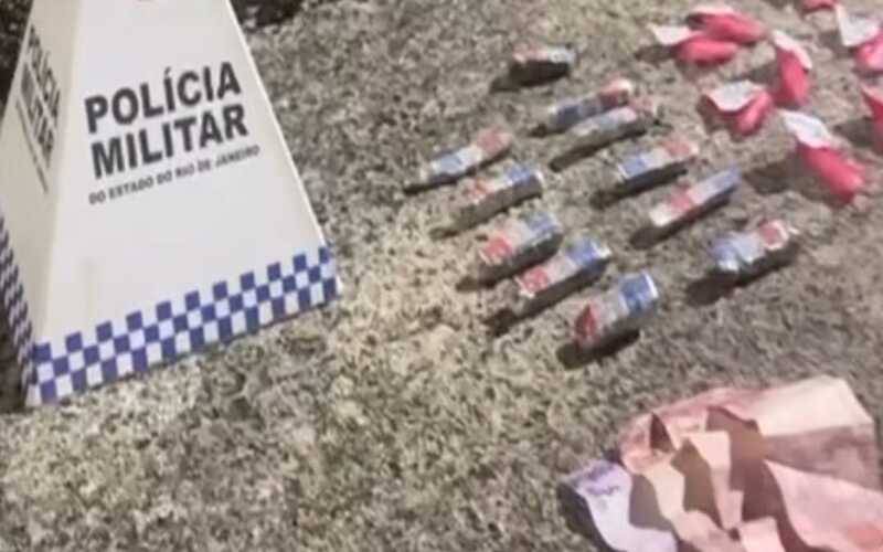 PM apreende drogas no Centro, Quitandinha e Corrêas