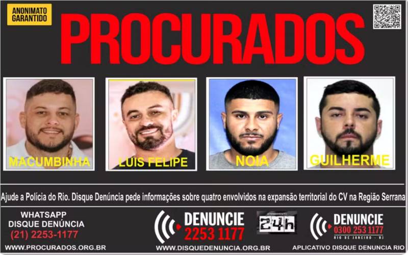 Operação contra o Comando Vermelho: foragido é preso pela PM em Itaipava