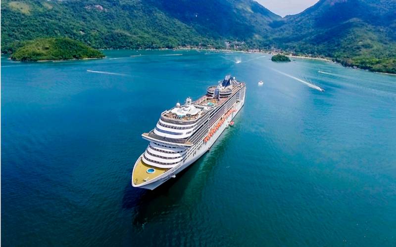 Temporada de cruzeiros 2025/2026 no Brasil começa com oferta de 670 mil leitos