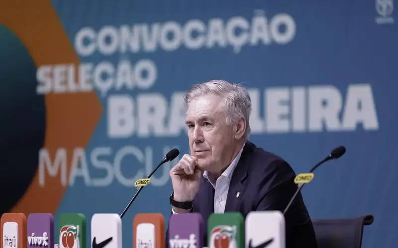 Ancelotti convoca Seleção Brasileira para últimos compromissos em 2025