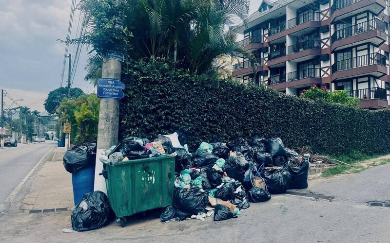 Unidos por Itaipava alerta para agravamento da falta de coleta de lixo