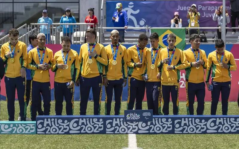 Brasil encerra Parapan de Jovens na liderança do quadro de medalhas