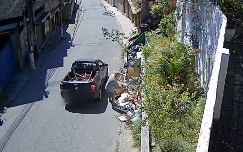 Descarte irregular de entulho e lixo verde compromete a limpeza urbana em Petrópolis