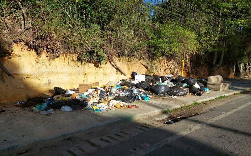 Coleta de lixo tem sido problema na cidade